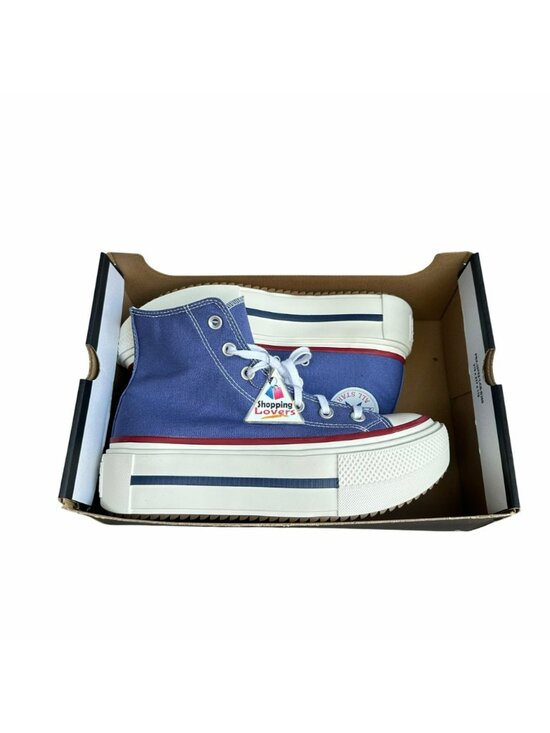 ⭐Converse Chuck Double Stack Platform 8 Men\'s shoes Sneaker Blue Purple A16064C main image 6